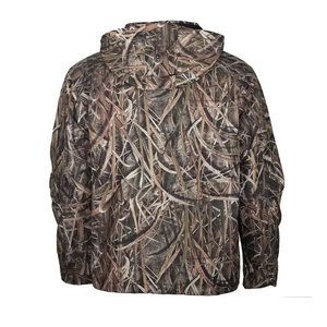 Veste matelassée à capuche pour homme BIG TEN APPAREL, fermeture éclair, coupe classique, extérieur en polyester, vêtements d'hiver, style chasse, chauffante, anti-UV - Product Image 6