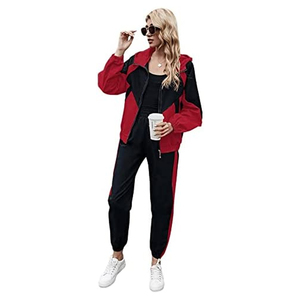 Ensemble de survêtement léger imprimé pour femme, idéal pour l'entraînement et le yoga - Style jogger entièrement personnalisable - Product Image 2