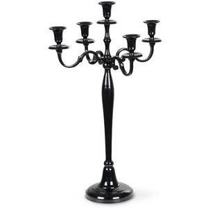 Luxurious 5 Arm Antique Aluminium <b>Tall</b> Floor Metal Candelabra Candle Holder for Wedding Event <b>Table</b> Centerpiece & Home Decor - Product Image 4