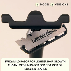 Professional Double Edge Safety <b>Razor</b> Reusable Lightweight Eco-Friendly Stainless Steel Manual <b>Razor</b> for <b>Men</b> - Product Image 3