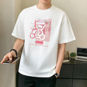 Camisetas personalizadas con estampado gráfico para hombre, camisetas extragrandes, camisetas de jersey, camisetas 100% algodón para hombre, manga corta - Product Image 2