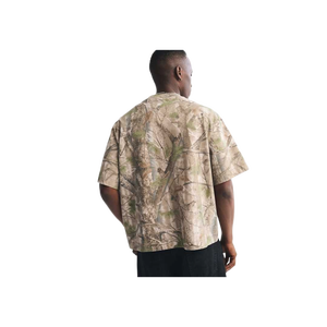 T-shirt à manches courtes pour homme, imprimé camouflage, coupe ample, col rond, jersey en coton - Product Image 3