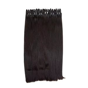 Extensiones de cabello humano Remy indio de alta calidad 100%, proveedor Invisible de doble dibujado, materia prima, estilo de onda Natural, precio de fábrica - Product Image 2