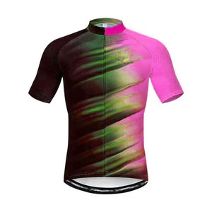 Maillot de Ciclismo de Manga Corta, Tejido de Poliéster, Control de Humedad y Ajuste Cómodo para Ciclismo Diario y de Larga Distancia - Product Image 5