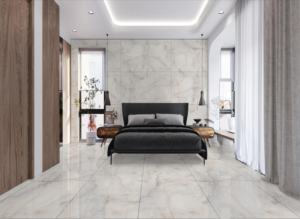 Azulejos de porcelana brillante con aspecto de piedra de lujo, 800x1600, 1200x1800, 750x1500 mm, baldosas de gran formato para decoración de interiores de alta gama. - Product Image 6