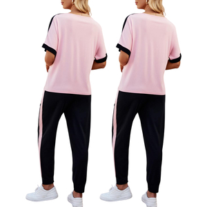 Zipper Custom Made Men Women Summer Nylon Reflective Piping Shell <b>Black</b> <b>Windbreaker</b> Jacket Pants Set Easy Wear Ski Tracksuit - Product Image 6