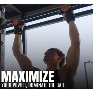 Sangles de musculation avec anneaux en D et support de poignet, personnalisées, robustes, épaisses et confortables - Product Image 4