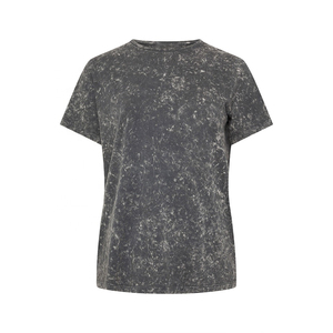 เสื้อยืดโอเวอร์ไซส์ Exoro ผ้าฝ้าย ยูนิเซ็กส์ แขนสั้น คอกลม สีพื้น ย้อมสีแบบ Garment Dyed สไตล์ลำลอง ผ้าถัก ความยาวปกติ ดีไซน์เรียบง่าย - Product Image 4