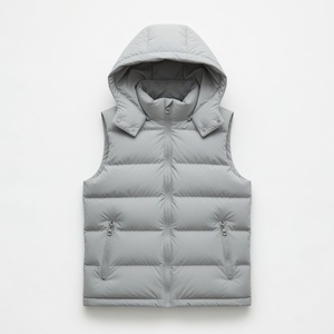 Slim Fit <b>Long</b> Puffer Hooded <b>Jacket</b> with High Collar Design Extended Length and Elegant Styling for Formal Casual <b>Winter</b> Wear - Product Image 4