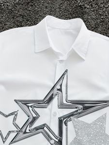 Camiseta Unisex de Manga Corta con Estampado de Graffiti, Estilo Urbano, Casual, Holgada, con Diseño Artístico, para Hombre - Product Image 4