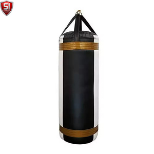 Leather Kick <b>Boxing</b> MMA Training Punching <b>Bags</b> Heavy 25KG Lightweight Customizable Colors Logo 1 Year - Product Image 1