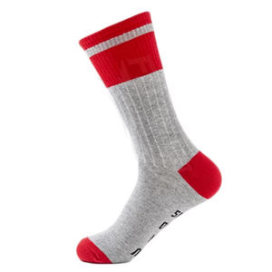 Chaussettes d'été respirantes pour hommes, en Spandex/Fibre de Bambou, avec logo personnalisé et rayures spéciales sur le dessous, de haute qualité, pour affaires et mode, vente en gros - Product Image 6