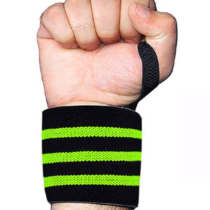 ผ้าพันข้อมือยกน้ำหนักคุณภาพสูงสำหรับออกกำลังกาย พาวเวอร์ลิฟติ้ง ยิม  รับทำโลโก้ตามสั่ง ผ้าพันข้อมือยืดหยุ่น - Product Image 4