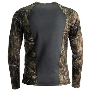 Men's Long Sleeve Camouflage Hunting Shirt Moisture-Wicking Polyester Full Sleeve Autumn Outdoor Wear - Product Image 4