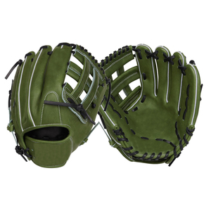 Gants de frappe de baseball professionnels pour adultes, taille unique, fermeture à bouton, logo personnalisé, cuir véritable, gants d'entraînement - Product Image 3