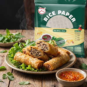 Papel de Arroz Vietnamita – Suministro Directo de Fábrica, Aprobado por FSSC, HALAL, ISO, HACCP, Mercados de Exportación - Product Image 1