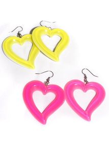 H CRAFT Boucles d'oreilles à clip en résine faites à la main pour femmes, classiques, élégantes, légères, bijoux de mode, colorées, design personnalisé - Product Image 3