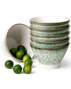 Bol en céramique de qualité supérieure pour la consommation quotidienne, bol alimentaire artisanal en céramique pour un look rustique, bol en céramique avec glaçure nordique - Product Image 4