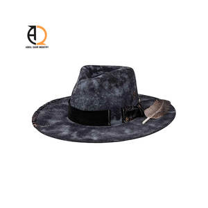 Cappelli da Cowboy Western Personalizzati, Nuovo Stile alla Moda per Uso Quotidiano, Cappelli da Uomo per Esterni in Vera Pelle con Logo Personalizzato - Product Image 2