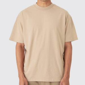 เสื้อยืดโอเวอร์ไซส์ 240 GSM ผ้าคอตตอน 100% พรีเมียม ทรงหลวม ไหล่ตก สไตล์สตรีทแวร์ สำหรับผู้ชาย - Product Image 1