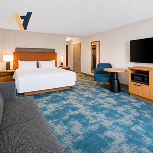 Conjunto de Muebles para Hotel Hampton Inn de Primera Calidad, Diseñado para Proyectos Comerciales de Hostelería por un Equipo de Fabricación Vietnamita - Product Image 3