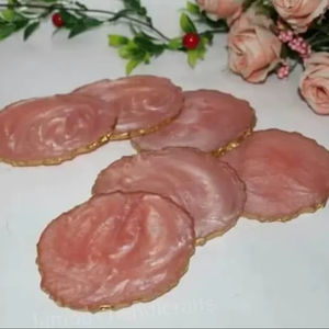 Compre Posavasos de Madera con Diseño de Rosas, Hechos a Mano, a Precio de Mayoreo, Nuevos Posavasos de Colores para Tazas de Té, Vajilla y Bebidas - Product Image 2