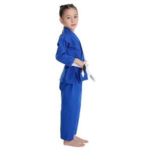 Conjunto de Gi de Jiu Jitsu Brasileño Profesional de Alta Calidad, Hecho a Medida, 100% Algodón Transpirable, Kimono de Jiu Jitsu Unisex para Niños - Product Image 3