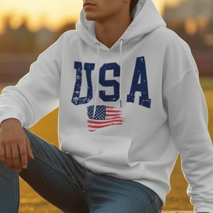 Sudaderas con Capucha Extra Grandes Personalizables de Buena Calidad en Oferta, Sudaderas Casuales de Algodón - Product Image 3