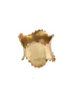 Anneau de serviette tendance en laiton doré, fait main, en métal, décoration de table, accessoires de luxe pour la salle à manger, mariage, événement, restaurant, hôtel, maison de vacances