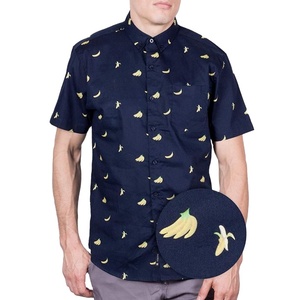 Chemise d'été à manches courtes pour hommes Design exclusif Vente en gros OEM Prix bon marché 100% coton Qualité orientée vers l'exportation Logo personnalisé - Product Image 6