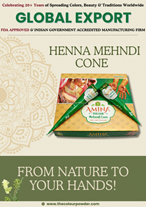 Cônes de henné naturel temporaires pour l'art corporel, finition de couleur foncée, formule douce et respectueuse de la peau, ingrédients de qualité cosmétique - Product Image 2