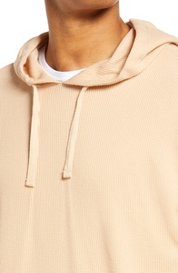 Sweat à capuche en gros pour hommes, 100% coton, vierge, en molleton bouclette épais, qualité luxe, grammage lourd, coupe oversize - Product Image 4