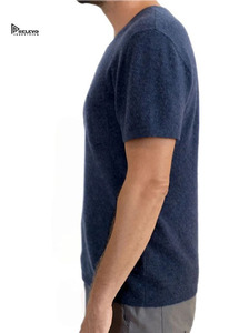 Camiseta Unisex Lisa de Algodón Suave, Básica, Cómoda, Transpirable, para Uso Diario, Manga Corta, Color Sólido - Product Image 4