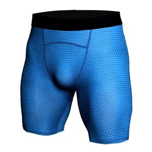 Pantalones Cortos de Compresión para Hombre al por Mayor, de Secado Rápido, Deportivos, Tipo Boxer, con Estampado de Panal, para Fitness, Gimnasio y Entrenamiento, Capa Base - Product Image 4