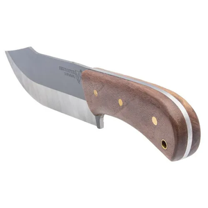 Couteau de chasse et de camping professionnel en acier à haute teneur en carbone, manche en bois, lame fixe forgée à la main, étui en cuir ODM, directement de l'usine - Product Image 3