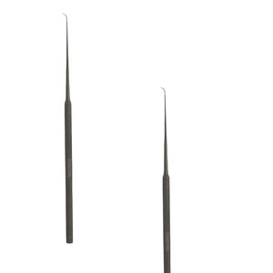 Gancho de cerumen Cawthorne Manual de alta calidad, instrumentos quirúrgicos de acero inoxidable de 143mm de largo, certificado CE, reutilizable, Clase I - Product Image 1