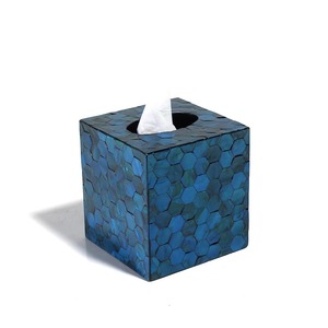 Moderna y Elegante Caja de Pañuelos de Resina MDF, Organizador de Servilletas Único para Decoración del Hogar, Increíble Portapañuelos Decorativo - Product Image 1