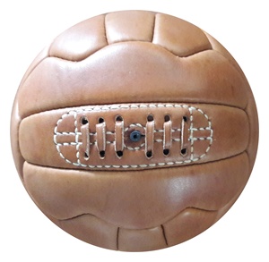 Balón de Fútbol Retro Antiguo de Cuero, Balón de Fútbol Vintage de la Vieja Escuela, Balones de Rugby de 1950, Balones de Fútbol Americano, Baloncesto de la Vieja Escuela - Product Image 1