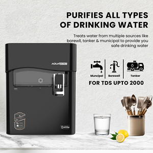 AQUA 9090 BLACK REVERSE OSMOSIS WATER TREATMENT DOMESTIC SYSTEM <b>WALL</b> <b>MOUNT</b> <b>TABLE</b> TOP WATER PURIFIER SYSTEM LED FOOD GRADE - Product Image 3