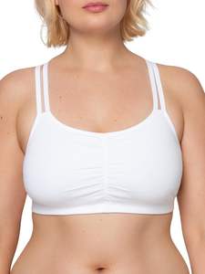 Bralette de Moda para Mujer, Ajustado al Cuerpo, Tejido Elástico, Suave, Transpirable, Cómodo para Uso Diario, Elegante - Product Image 5