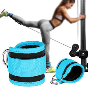 Tobilleras de Compresión Ajustables de Alta Calidad con Acolchado de Neopreno para Gimnasio y Entrenamiento de Piernas - Product Image 4