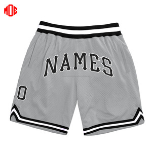 Short de basket-ball en maille décontracté d'été pour hommes OEM Short de qualité de luxe personnalisé avec taille élastique quantité minimale de commande bas disponible - Product Image 5