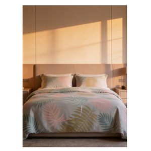 In Depth Experience Manufacturing Best Quality Eco-Friendly Printed 4 Pcs Polyester Bedsheet Set for Wholesale Purchasers - Product Image 1