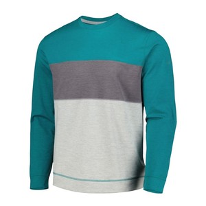 Sweat-shirt à col rond en coton mélangé tricoté à manches longues Harry Johnson Production, respirant, coupe classique, décontracté, 180g - Product Image 5
