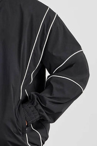New Design Custom Nylon Piping Windbreaker Men's <b>Jacket</b> Breathable Lightweight Water Resistant Fabric Softshell <b>Jacket</b> For Men - Product Image 6