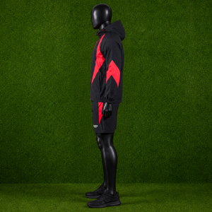 Custom Logo <b>Waterproof</b> Windbreaker Jacket and Shorts Nylon Sportswear Set Gym Training Running Activewear <b>Suit</b> <b>for</b> <b>Men</b> - Product Image 4