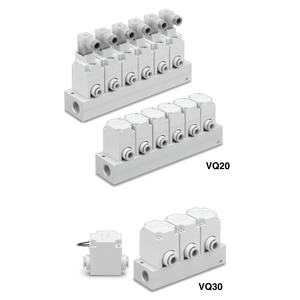 วาล์วโซลินอยด์นิวเมติก SMC วาล์วควบคุม VQ21A1-5G-C6 - Product Image 3
