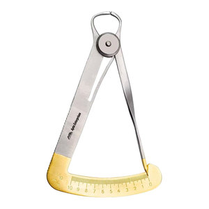 Calibrador dental ortodóntico al por mayor, medidor de 0-10 mm, de acero inoxidable con certificación CE, calibrador manual para medir interiores, instrumento de ortodoncia - Product Image 3