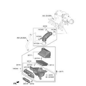 Pièces et accessoires automobiles et camionnettes neuves Elantra 28212IB000 - Product Image 2