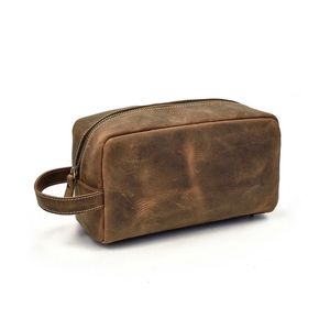 Bolso de mano para hombre de cuero genuino de vaca, nueva moda, alta calidad, fácil de llevar para la vida diaria, bolso de cuero personalizado. - Product Image 2